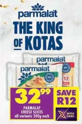 Shoprite PARMALAT CHEESE SLICES offer