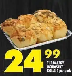 Shoprite THE BAKERY MONASTRY ROLLS 6 per pack offer