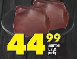 Shoprite Mutton Liver offer
