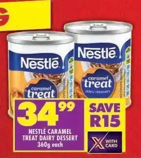 Shoprite Nestlé Caramel Treat Dairy Dessert offer