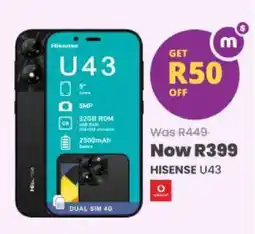 Shoprite HISENSE U43 offer