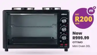 Shoprite OTTIMO Mini Oven 30L offer