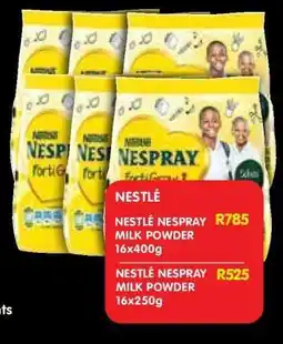 Shoprite NESTLÉ NESPRAY MILK POWDER 16x400g offer