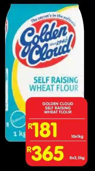 Shoprite GOLDEN CLOUD SELF RAISING WHEAT FLOUR offer