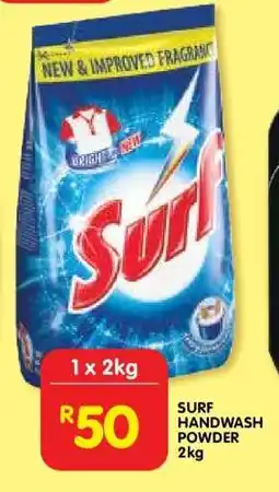 Shoprite SURF HANDWASH POWDER 2kg offer