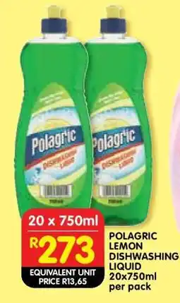 Shoprite POLAGRIC LEMON DISHWASHING LIQUID offer