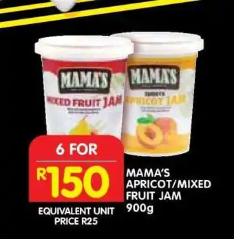 Shoprite MAMA’S APRICOT/MIXED FRUIT JAM offer