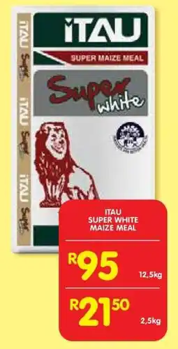 Shoprite ITAU SUPER WHITE MAIZE MEAL offer