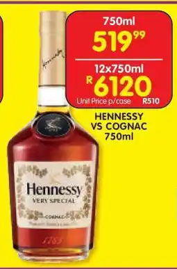 Shoprite Hennessy VS Cognac-750ml offer