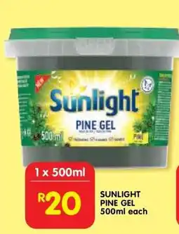 Shoprite SUNLIGHT PINE GEL 500ml each offer