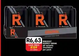 Shoprite Reboost Energy Drink offer