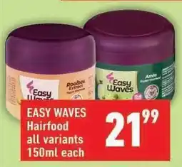 Shoprite EASY WAVES HAIRFOOD offer