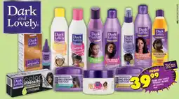 Shoprite Dark and Lovely Product Range offer