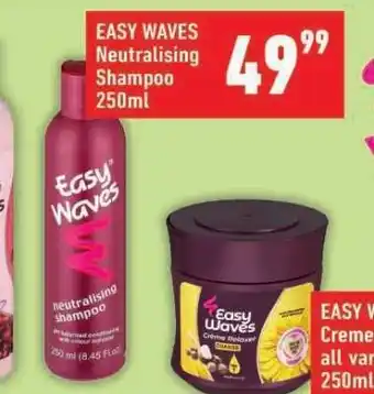 Shoprite EASY WAVES Neutralising Shampoo 250ml offer