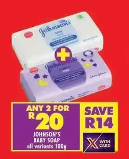 Shoprite JOHNSON'S BABY SOAP offer