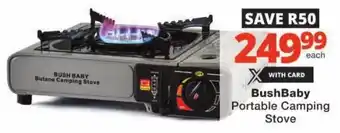 Checkers BushBaby Portable Camping Stove offer