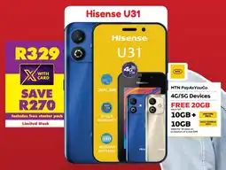 Shoprite Hisense U31 offer