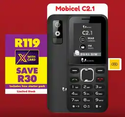 Shoprite Mobicel C2.1 offer
