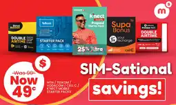 Shoprite Mtn/ telkom/ vodácom/ cell c/ k'nect mobile starter packs offer