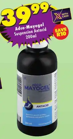 Shoprite Adco-Mayogel Suspension Antacid offer