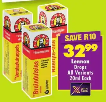 Shoprite Lennon Drops All Variants offer