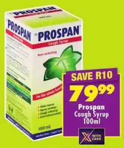 Shoprite Prospan Cough Syrup offer