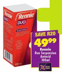 Shoprite Rennie Duo Suspension Antacid offer