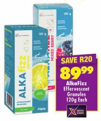 AlkaFizz Effervescent Granules