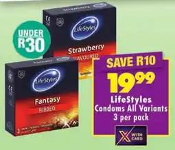 Shoprite LifeStyles Condoms All Variants offer