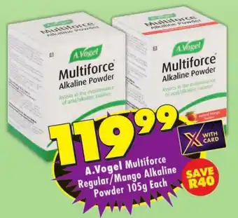 A.Vogel Multiforce Regular/ Mango Alkaline Powder