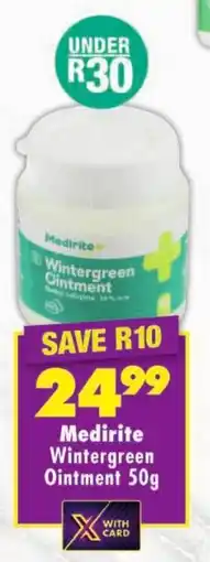 Shoprite Medirite Wintergreen Ointment offer