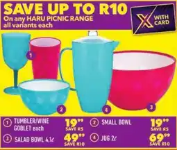 Shoprite Haru picnic range offer