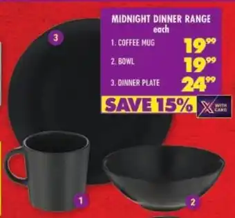 Shoprite Midnight dinner range offer