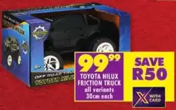 Shoprite Toyota hilux friction truck offer