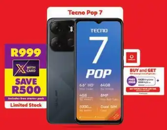 Shoprite Tecno Pop 7 offer