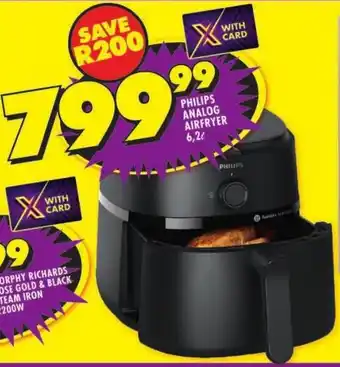 Shoprite Philips analog airfryer offer