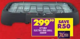 Shoprite Ottimo electric bbq grill 2000w offer