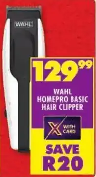Shoprite Wahl homepro basic hair clipper offer