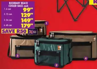 Bushbaby beach cooler bags
