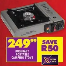 Shoprite Bushbaby portable camping stove offer