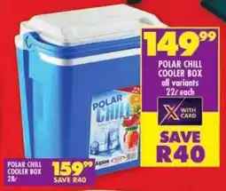 Shoprite Polar chill cooler box offer