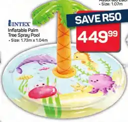 Pick n Pay Hypermarket INTEX Inflatable Palm Tree Spray Pool offer