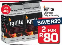 Pick n Pay Hypermarket Ignite Charcoal Briquettes offer