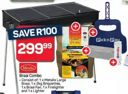 Pick n Pay Hypermarket Metalix Braai Combo offer