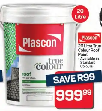 Pick n Pay Hypermarket Plascon True Colour Roof Paint offer