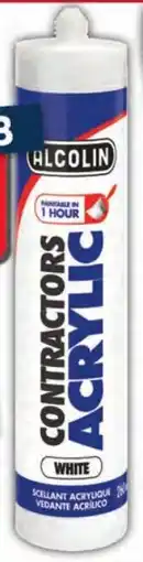 Pick n Pay Hypermarket ALCOLIN Contactor Acrylic Sealant offer