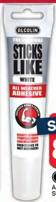 Pick n Pay Hypermarket Alcolin All Weather Adhesive Sticks Like White offer