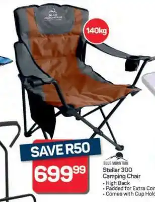 Pick n Pay Hypermarket Stellar 300 Camping Chair offer