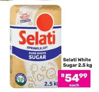 Game Selati White Sugar 2.5 kg offer