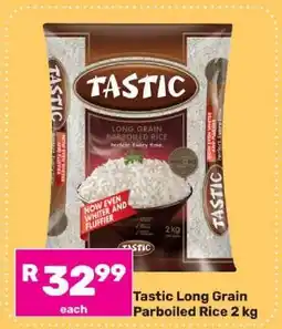 Game Tastic Long Grain Parboiled Rice 2 kg offer